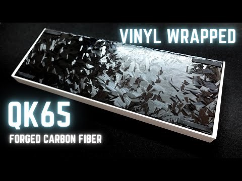 Vinyl wrapping my keyboard