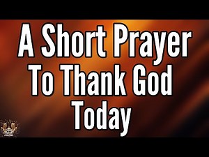 Thank You, God, for Giving Me a Reason to Sing | Powerful Morning Prayer of Gratitude