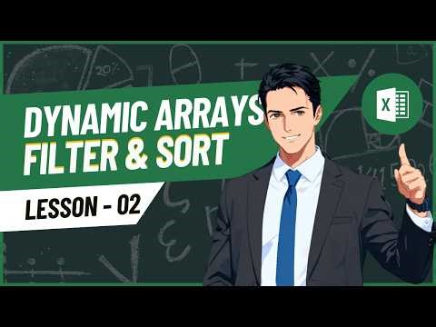 Master Excel’s UNIQUE, FILTER, SORT & SORTBY – 12 Practical Examples