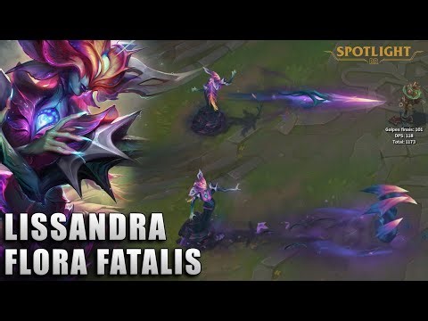 Lissandra Flora Fatalis - Skin Spotlight PREVIA