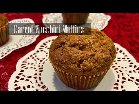 Carrot Zucchini Muffins Recipe - RKC