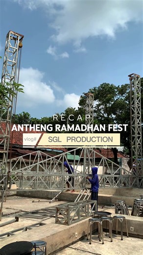 Terimakasih sudah mempercayai kami sebagai vendor di acara “Antheng Ramadhan Fest” See you event selanjutnya 🥳 Rental Equipment ‼️ STAGE RIGGING ➖ AUDIO SOUND SYSTEM ➖ LIGHTING ➖ VIDEOTRON ➖ BARIKADE 📍Kediri, Jawa Timur WhatsApp 081259703618 #sglaudiokediri #sglaudio #sewarigging #eventkediri #anthengmrican