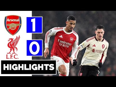Liverpool vs Arsenal Highlights | Premier League 2025/2026