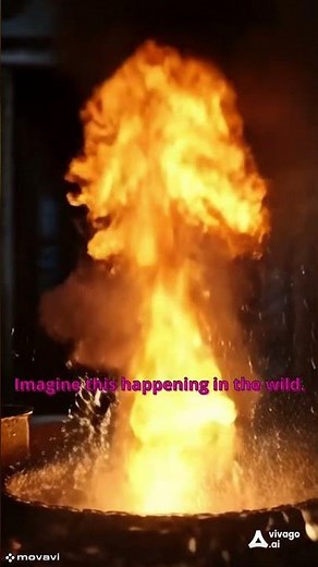 Exploding Metal Reaction in Nature – When Water Meets Fire