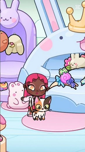 🌟 Mini & Her Cat’s Conversation 🐾💬 #tocaboca #pazy #avatarworld