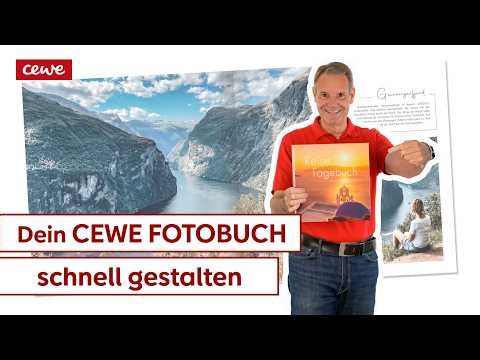 Schnell ein CEWE FOTOBUCH gestalten