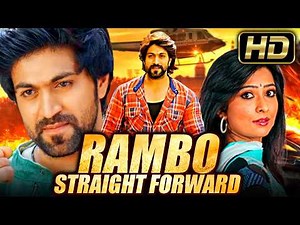 Rambo Straight Forward (HD) - South Superhit Action Romantic In Hindi l Yash, Radhika Pandit,Shaam