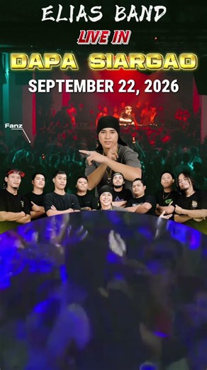 Elias Live in Dapa, Siargao September 22, 2026 #subscribe #shorts