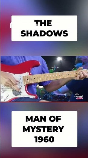 The Shadows Man of Mystery 1960 Guitar Cover #Shorts #hankmarvin #theshadows #cliffrichard #voxamp
