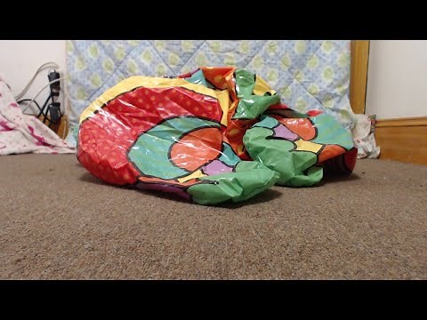 Inflatable Hippo sit popping