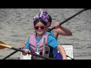 Highlights from the 2018 Cardboard Boat Races