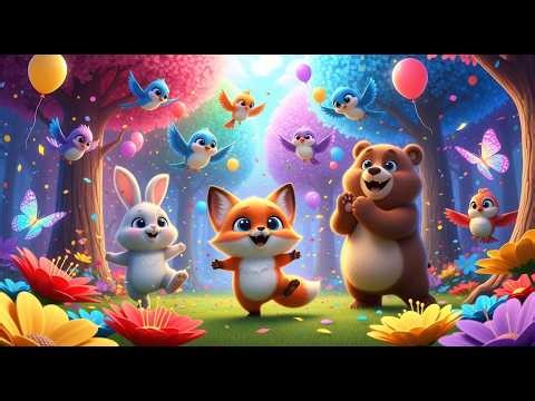 Forest Adventure Fun 🌲🎵 Fun Kids Song | Explore, Dance & Play in the Magic Forest