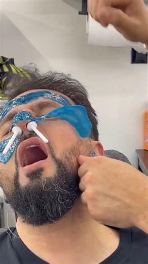 258K views · 1.3K reactions | Funny reaction藍藍藍Waxing by Mo Barber #waxingtiktok #asmr #waxing #hardwax #reelsfypシ #reels2023 #reelsvideo #reelsfb #reelsviral #HairWaxing #face #waxing #brazilianwax #reelschallenge #reelsfb #usa #unitedstates #acne #removals | IniyaShow2 | Facebook