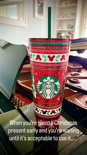 6 comments | I got an amazing early Christmas gift from an amazing person…counting the hours until it’s acceptable to start using….2 days and counting…tick tock…. @allie482 #starbucks #christmasmagic #christmas #magical #stepasidehalloween #besties | Cleo Ferringo | Facebook