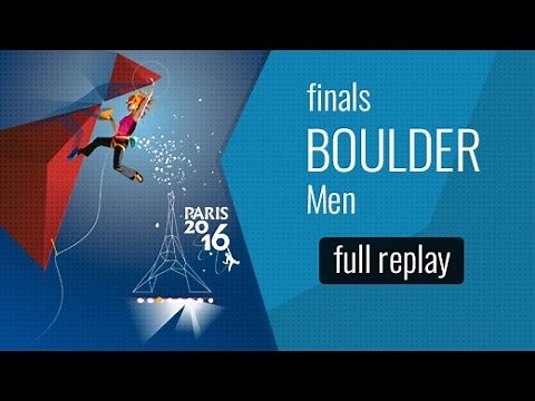 IFSC World Championships Paris 2016 - Finals - Men Bouldering & Paraclimbing B1
