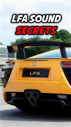Why the Lexus LFA Sounds Better Than Every Supercar 🎶🔥