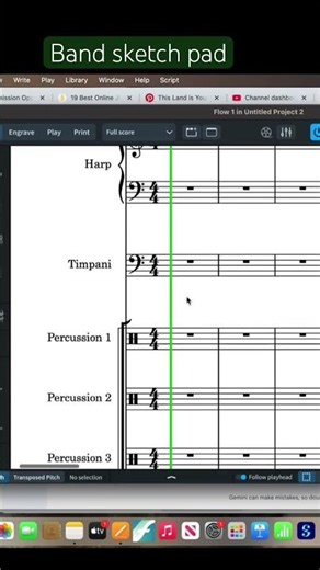 #showingoff #band #sketchpad #layout #composing
