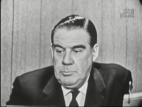 What's My Line? - Jim Piersall; Paul Douglas; Sen. George A. Smathers [panel] (Apr 28, 1957)