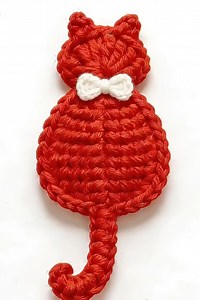 92K views · 1.1K reactions | A cute crochet cat created from a symbol...