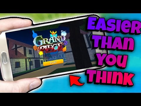 THIS is how to play GRAND PIECE ONLINE... on MOBILE?! - GPO Mobile TUTORIAL + GAMEPLAY!