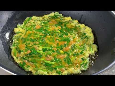 New Garlic Chives Egg Recipe Super Addictive Flavor, Instant “Clean Plate” for Kids! Gone in Seconds