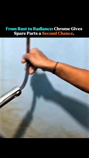 Thefact Lab on Instagram: "Watch how old, dull spare parts are transformed into shiny chrome masterpieces! In this video, we take you inside the chrome plating process - a mix of science and craftsmanship that gives metal parts their mirror-like glow. From preparation to final polish, every step counts. Perfect for car lovers, restorers, and anyone curious about how metal gets that stunning chrome look."