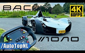 【4K60帧】第一视角：BAC MONO 单座跑车 不限速高速公路实测 by AutoTopNL