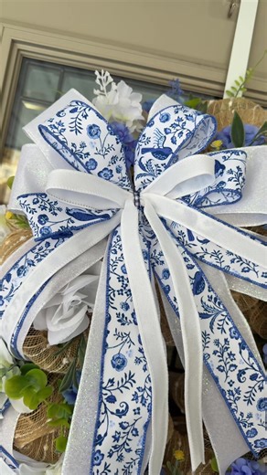 Custom Order Everyday Wreath done ✅ #mylittlewreathcompany #homedecor #wreath #everyday #customorder