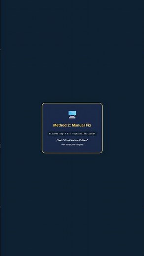 Fix Claude Cowork Windows Error in 2 Minutes (No Coding)