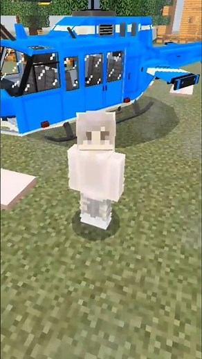 Minecraft realistic Helicopter mod for MCPE