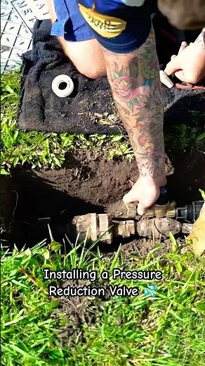 How We Install A Pressure Reduction Valve!