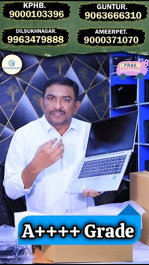 Refurbished laptops Ameerpet in Hyderabad | |Vr technologies Ameerpet Hyderabad #laptopssales #computerrepair #laptops #refurbishedlaptop #hyderabad #viral #trendingreels | Venkat Chinta