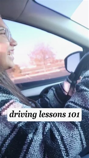 Took my daughter out to drive for her 1st time... Only Yessenia would break that hard for an imaginary dog. she about put my head through the damn windshield 🤣🤣🤣 #drivinglessons #wearyourseatbelt #lessonlearned #Funny