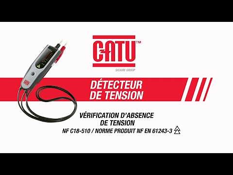 CATU VAT AVEC UN DETECTEUR DE TENSION