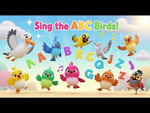 ABC Bird Song for Kids 🐦 | Learn Birds A to Z | Fun Alphabet Song for Toddlers & Preschoolers