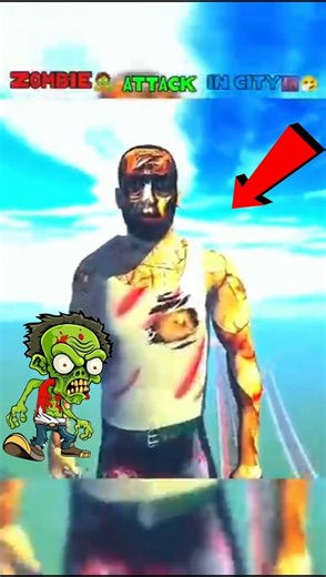 Zombie attack india bike city 🌆 indian bike drive #shorts #viral #gta #trending