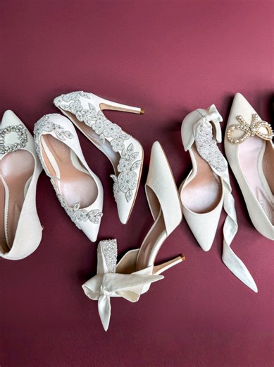 Looking for your dream wedding shoes? Now is the time to book your appointment at Emmy London to find your dream wedding shoes. Each pair of wedding shoes is designed with meticulous attention to detail in our London studio and handmade by expert shoemakers in Portugal. Our bridal shoes are the perfect blend of luxury, comfort, and style. #emmylondon #emmyshoes #weddingshoes #bridalshoes #shoesshoesshoes