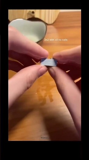 Can You Separate a 2x2 Lego With Oily fingers And no Nails (impossible)