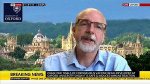 118K views · 881 reactions | "It's a big step forward, a critical milestone." Professor Andrew Pollard, group lead for the Oxford Vaccine Group, says there's been "strong immune responses" to a COVID-19 vaccine developed by Oxford University during human trials. More on this story: trib.al/7bmt6ZF | Sky News | Facebook