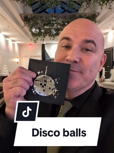 Disco Ball Theme for New Year's Eve Weddings