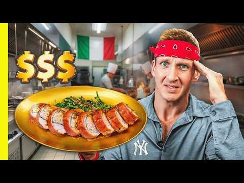 ¡Comida italiana más cara de Nueva York!
