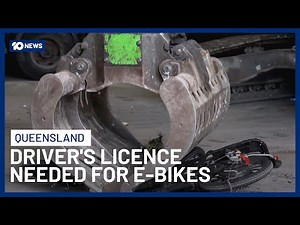 'Need A Licence': World's Strictest E-Bike Rules To Hit Queensland | 10 News