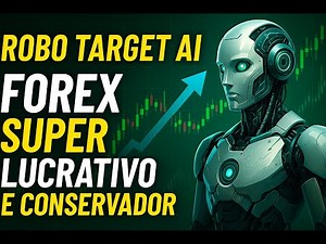 SUPER ROBÔ:ROBO DE FOREX TARGET GO PRO AI 💥 100% AUTOMÁTICO | LUCRANDO TODO DIA no XAUUSD e BTCUSD 🚀