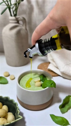 🫒 Pesto ligero de nueces de macadamia