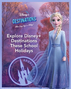 We have got you covered for free activities these school holidays with Disney Destinations! First up we’re exploring Arendelle. 😍❄️ Head to Disney.com.au to discover more! | Disney