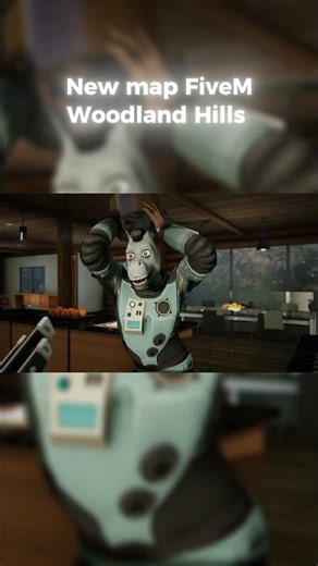 New map for FiveM: Woodland Hills 🏡 #gta #gtav #gtaonline #fivem #grandtheftauto #gtarp