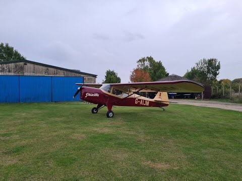 Auster J4 First Post Restoration Flight