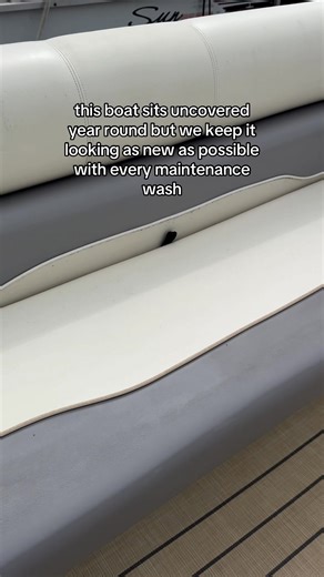 Full wash of the interior on this pontoon. #boat #detailing #boatdetailing #pontoon #reels #transformation #lakedays #clean #smallbussiness | Watercraft Detail, LLC
