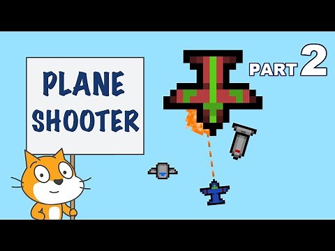 Plane Shooter Game ✈️ Scratch Tutorial | Part 2