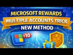 Microsoft Rewards Multiple Accounts Trick | New Method